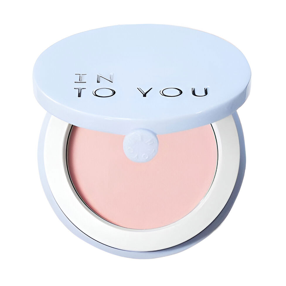 Пресована пудра для обличчя INTO YOU Mini Pressed Powder, MN03 Pink Vitality, 3.5 г